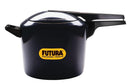 Hawkins Futura 7 Litre Pressure Cooker, Jumbo Design, Hard Anodised Inner Lid, Black (FP7J)