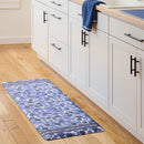 Kitchen Mat - Blue/White