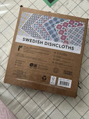 Eco-Friendly Swedish Dishcloths - 12-Piece Set in Grey and Beige