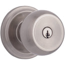 Brinks Push Pull Rotate Stafford Satin Nickel Single Cylinder Lock KW1 1.75 in.