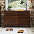 Morgan 6-Drawer Dresser - Espresso