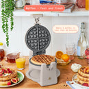 Rotating Belgian Waffle Maker, Porcini Taupe by Drew Barrymore