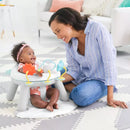 2-in-1 Sit-up Activity Baby Chair - Grey
