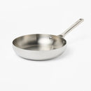 10" Uncoated Stainless Steel Frying Pan