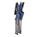 Heavy Duty Outdoor Folding Chair - Blue
