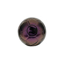 Iridescent Size 1 Soccer Ball - Gold/Pink