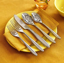Forged Stainless Steel 20-Piece Flatware Set - Silver