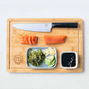 Bamboo Cutting Board Set - Teak Brown
