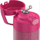 12oz FUNtainer Water Bottle - Pink Glitter