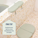 Lalo Baby Bath Knee and Elbow Saver Set - Sage Green