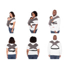 Embrace Cozy Knit Newborn Carrier for Babies - Heather Gray