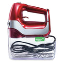 5-Speed Hand Mixer - Red