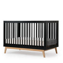Soho 3-In-1 Convertible Crib - Black/Natural