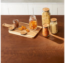 Wooden Storage Lids for Regular Mouth Jars - 3 Pieces