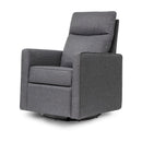 Gabby Pillowback Swivel Glider - Shadow Grey