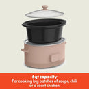 6-Quart Programmable Slow Cooker - Blossom