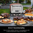 Outdoor Electric Woodfire Pizza Oven - 8-in-1