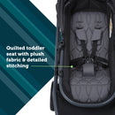 OnBoard Slide 6-in-1 Travel System with Safety Slide Base - Gray