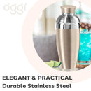 Classic Stainless Steel Cocktail Shaker - Gold