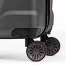 Hardside Large Checked Suitcase - Dark Gray