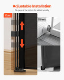 34" x 110" Retractable Baby Gate - Black