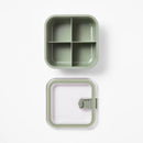 Square Bento Meal Prep Food Storage Container - Sage