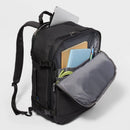 40L Travel Backpack With Expansion - Black