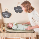Softy Changing Pad with belt - Sage Green
