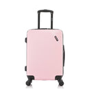 Lightweight Hardside Carry On Spinner Suitcase - Pink