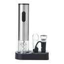 Electric Wine Opener Set - Metallic
