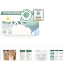 Certified Safe Organic Cotton Enhanced Diapers - Newborn - 66ct
