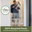 Recycled Plastic Baby Gate - Sandstone