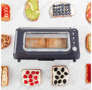 Long Slot 2-Slice Bagel Toaster - Aqua Green
