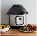 6qt Pressure Cooker Air Fryer - Silver
