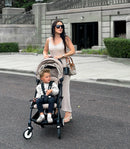 YOYO3 6+ Stroller - Bonpoint Beige with Black Frame
