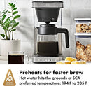 8-Cup Coffee Maker - Silver/Black