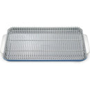 2-Piece Ceramic Baking Sheet and Cooling Rack Cookware Set - Slate