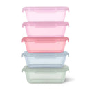 Snap and Nest 10pc 4.5c Meal Prep Food Storage Container Set - Prism