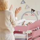 Portable Diaper Changing Station - Pink