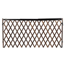 Expansion Walk Thru Room Divider Baby Gate - Dark Brown