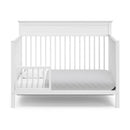 Universal Toddler Safety Guardrail Kit Dowels - White
