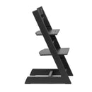 Tripp Trapp High Chair and Cushion with Tray - Black with Nordic Grey