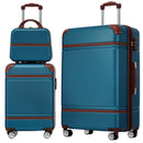 Hardshell Luggage Sets 3 Pieces 20" / 28" Luggages and Cosmetic Case Spinner Suitcase With Tsa Lock Lightweight