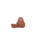 Diaper Waist Pack - Brown Leather