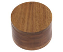 Acacia Divided Salt Box with Swivel Cover