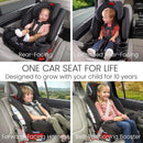 One4Life All in One Convertible Car Seat - Teak