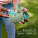 On-The-Go Pacifier Holder - Sage
