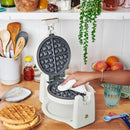 Belgian Waffle Maker - White Icing