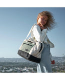 34L Laptop Duffle with Shoe Compartment - Celadon