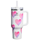 40 oz Stainless Steel H2.0 Flowstate Quencher Tumbler - Frost Heart Gradient